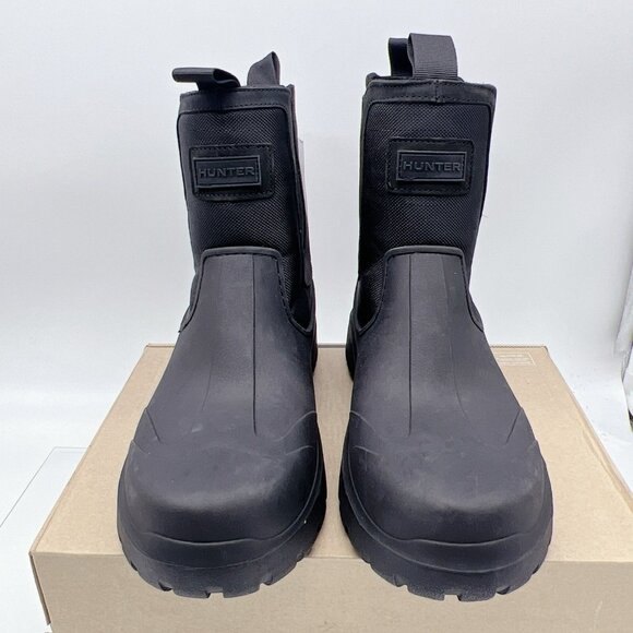Hunter Lorde Waterproof Chelsea Boot Black Mens US 11 - Picture 4 of 12